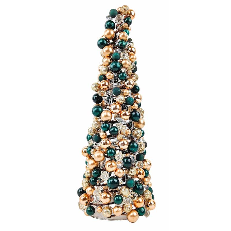 Elegant Bauble Tree Green & Gold – Love Shack Giftware