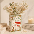 Decorative box with dried flowers on a neutral background-Loveshack Giftware