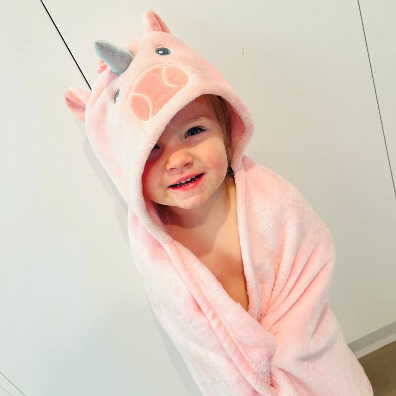 Esther – Unicorn Blanket – Pink – Love Shack Giftware