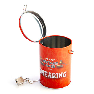 Fines Money Tin Swearing – Love Shack Giftware