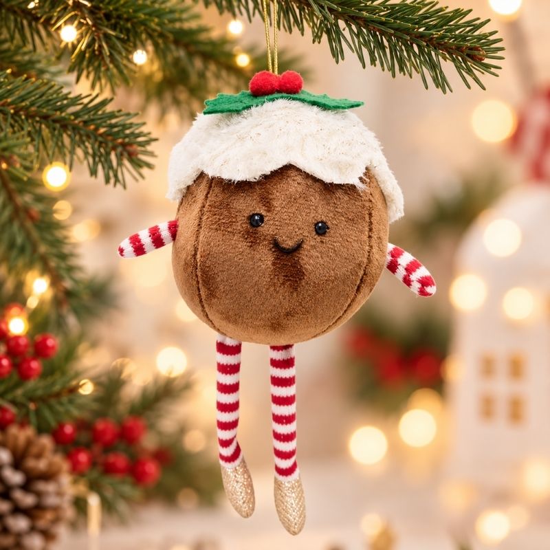 Fluffy Pudding Hanging Decoration