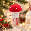 Fluffy Toadstool Hanging Decoration