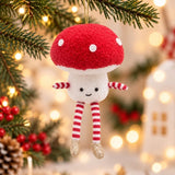 Fluffy Toadstool Hanging Decoration