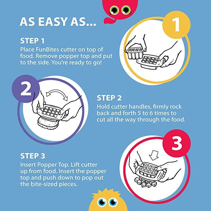 Fun Bites Food Cutter – How To – Love Shack Giftware