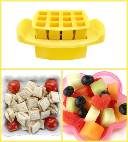 Fun Bites Food Cutter Yellow Example – Love Shack Giftware