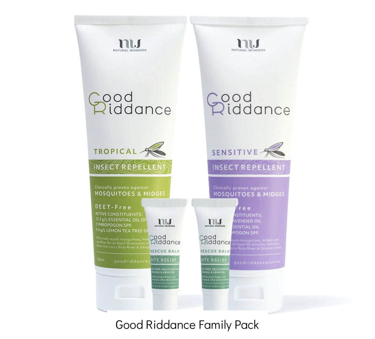 Produk Riddance Good Riddance Family Pack – Love Shack Giftware