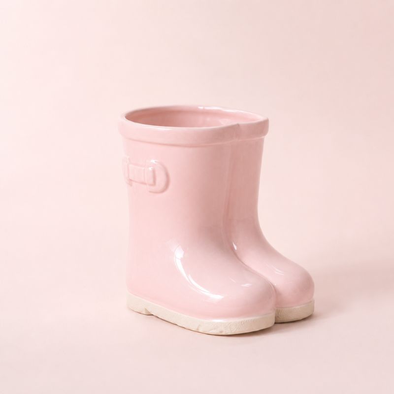 Urban Products - Gumboot Planter Pink 15cm