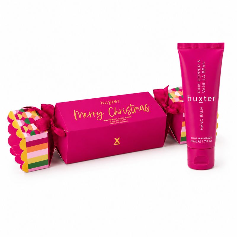 Huxter Hand Balm Bon Bon with 50ml Pink Pepper and Vanilla Bean hand balm