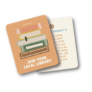 I Love My Planet Affirmation Cards Join your Local Library – The Collective Hub- Love Shack Giftware