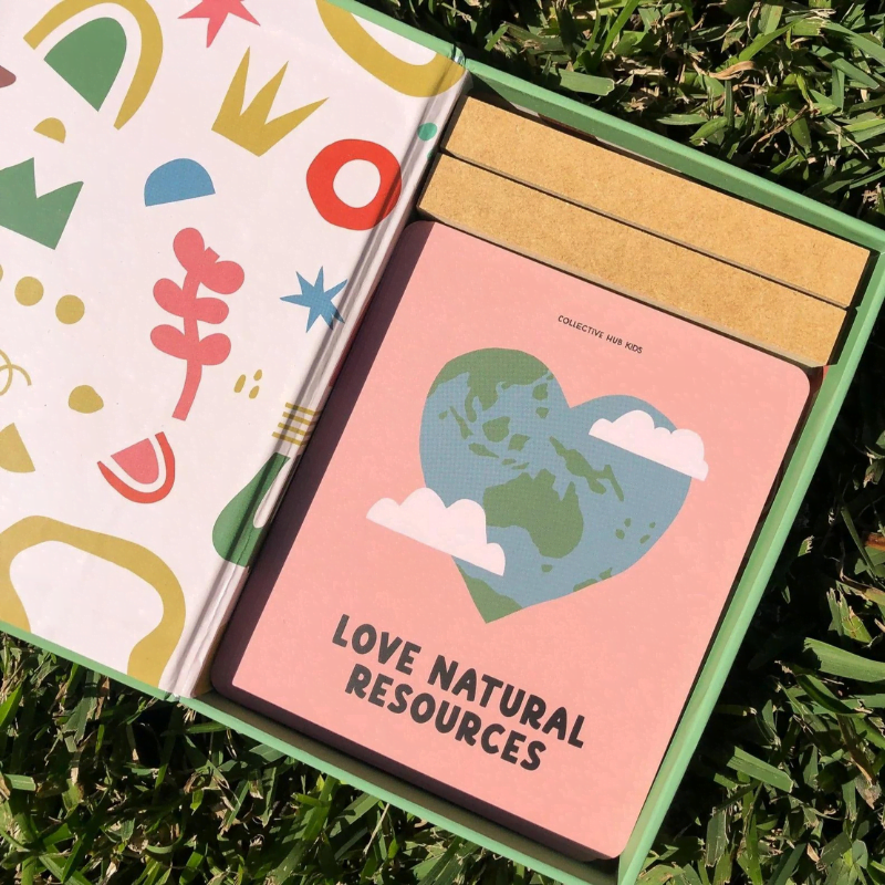 I Love My Planet Affirmation Cards Natural Resources – The Collective Hub- Love Shack Giftware