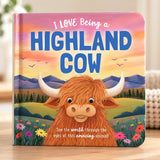 I Love Being a Highland Cow - Board Book