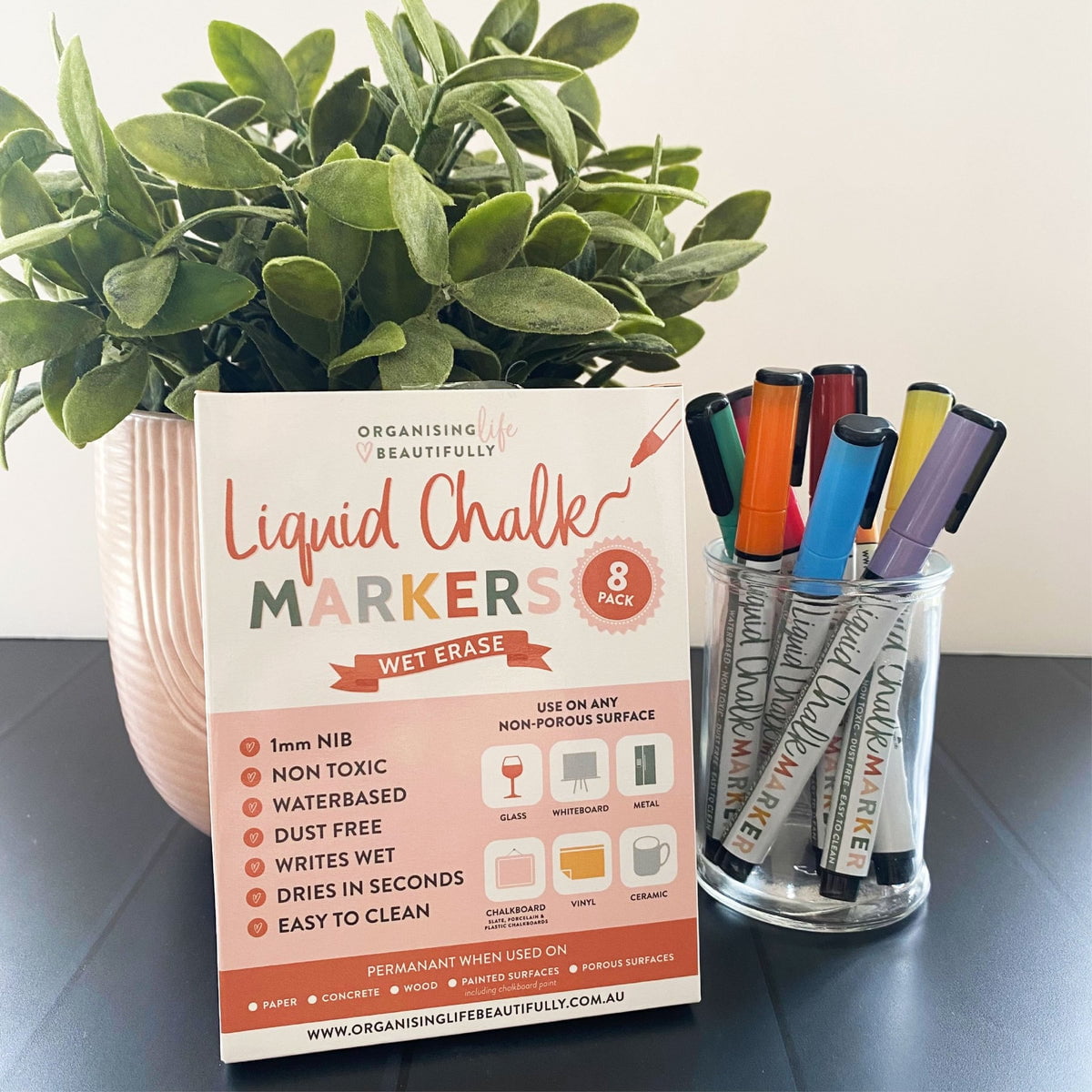 Liquid Chalk Markers Pack – Love Shack Giftware