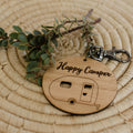 Happy Camper Keyring – Love Shack Giftware