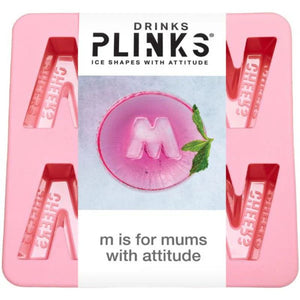 Ice Cube Tray – Letter M is for Mum – Drinks Plinks – Love Shack Giftware