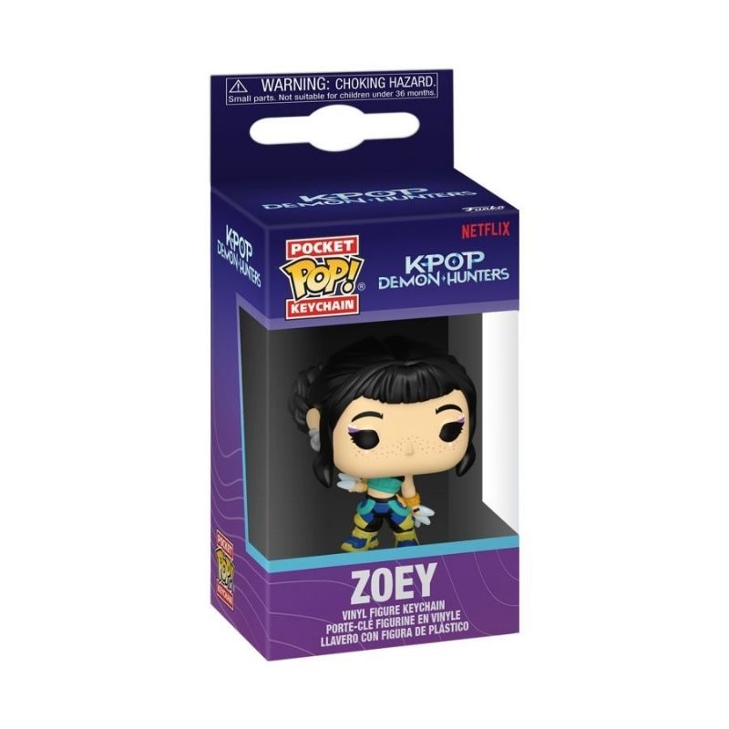 KPop Demon Hunters - Zoey Pop! Keychain