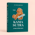 The Gingerbread Kama Sutra hardcover baking book with gingerbread illustration on soft neutral background