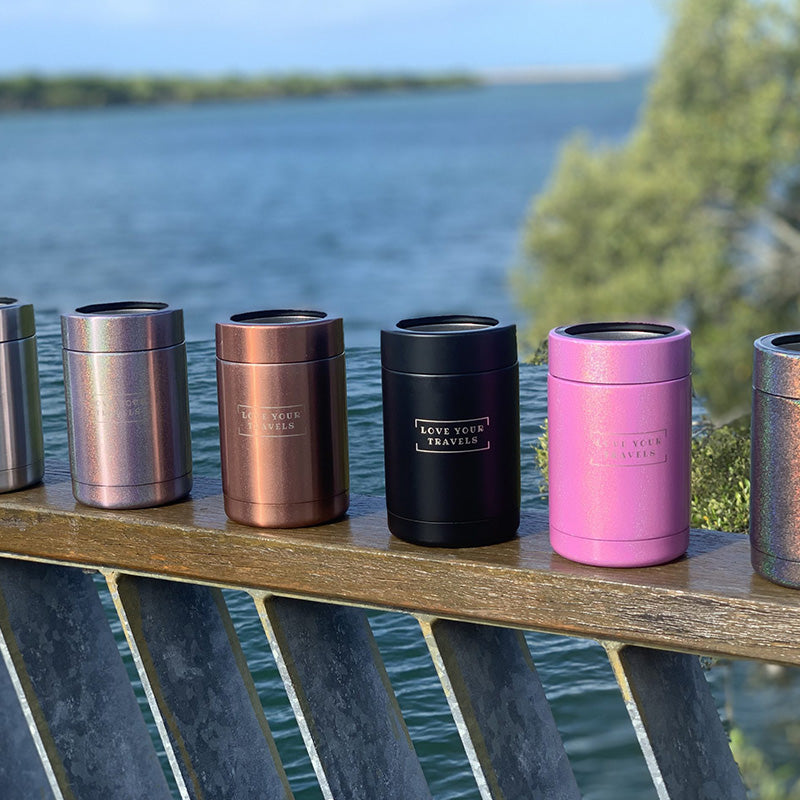 Love Your Travels Insulated Can Bottle Holder Range – Love Shack Giftware