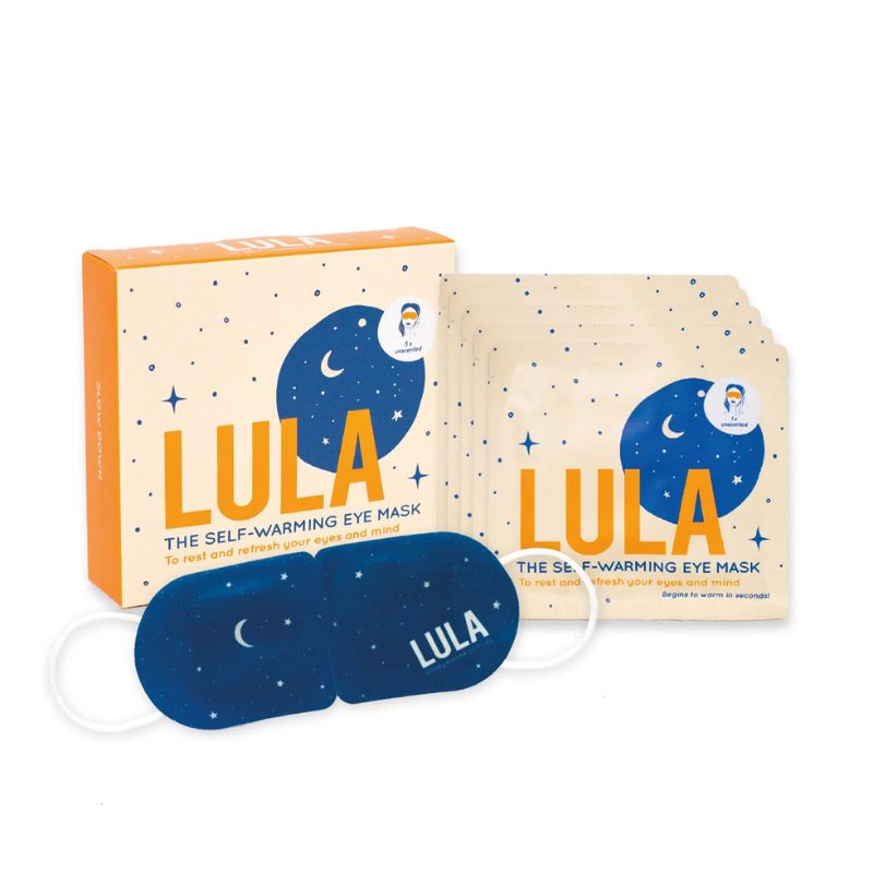 Lula –Unscented Self – Warming Eye Mask – 5 Masks – Love Shack Giftware