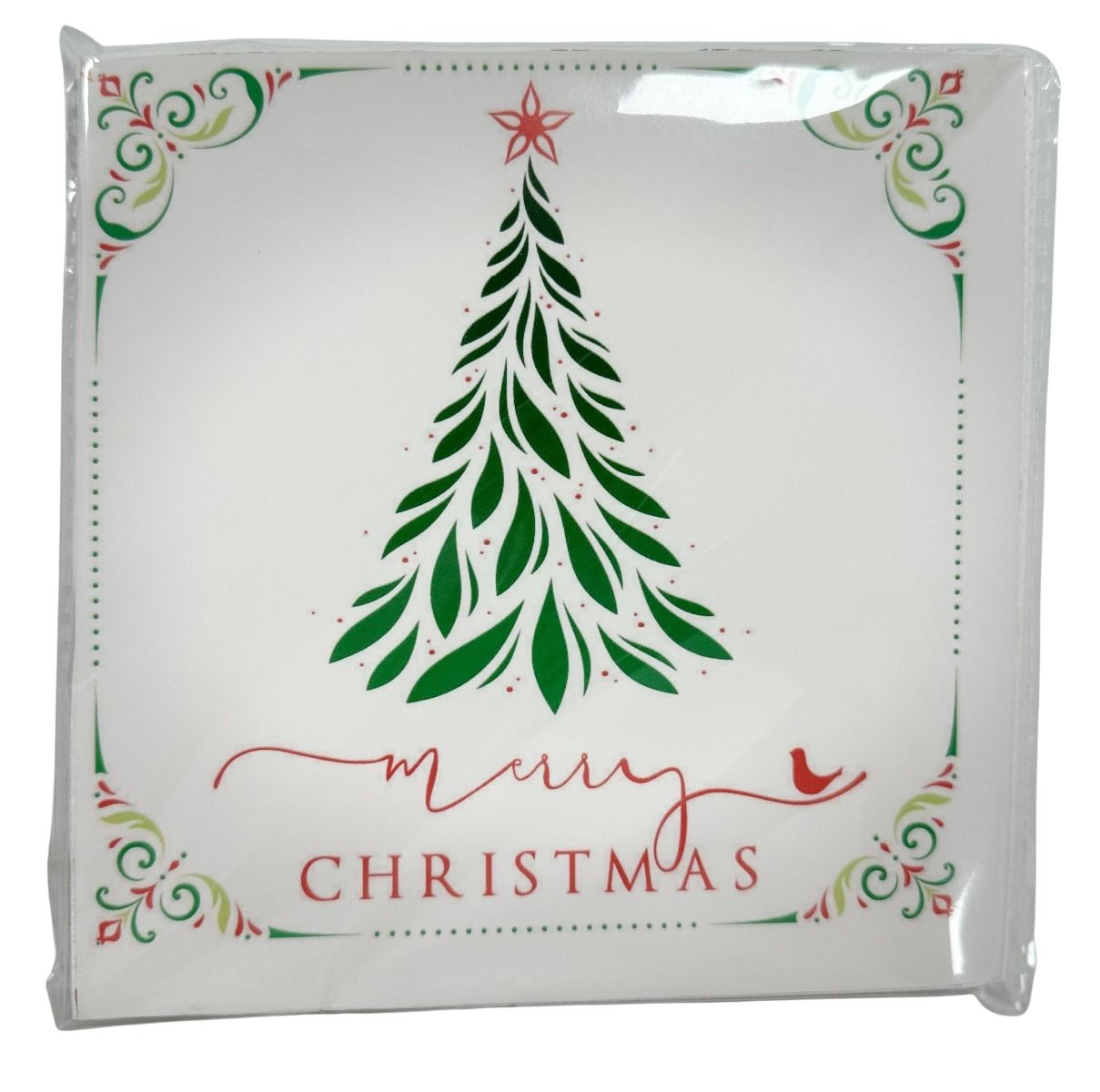 Merry Christmas Napkins Green – Love Shack Giftware