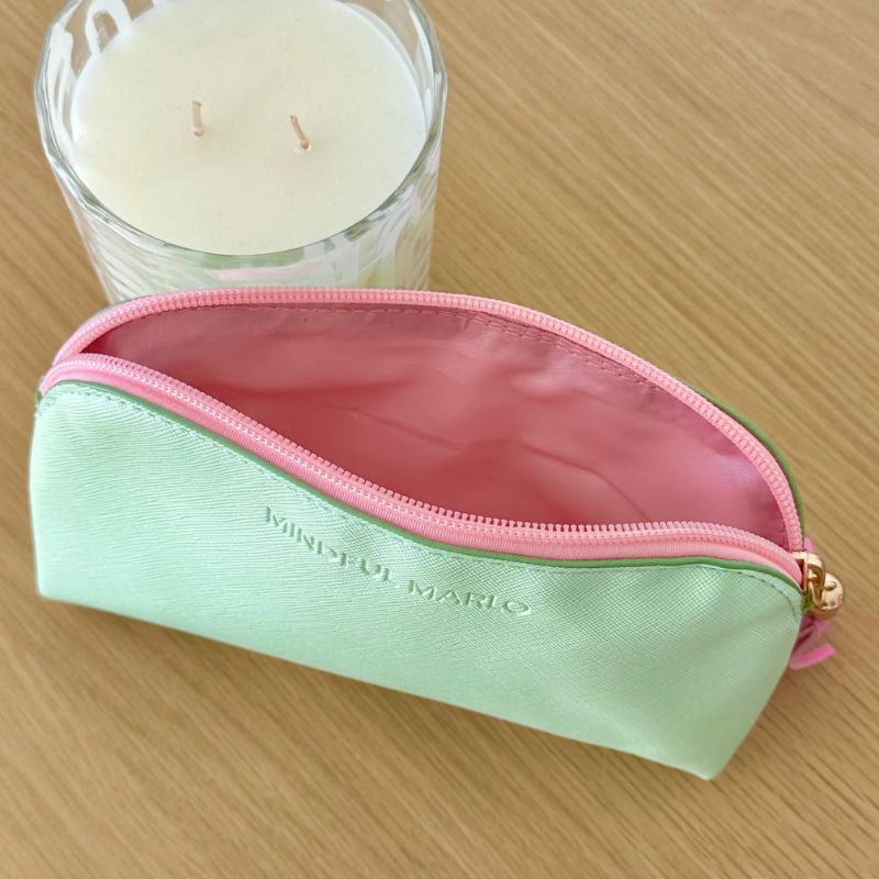 Mindful Marlo – Pouch Makeup Bag – MintBerry – Love Shack Giftware
