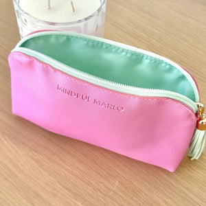 Mindful Marlo – Pouch Makeup Bag – BerryMint – Love Shack Giftware