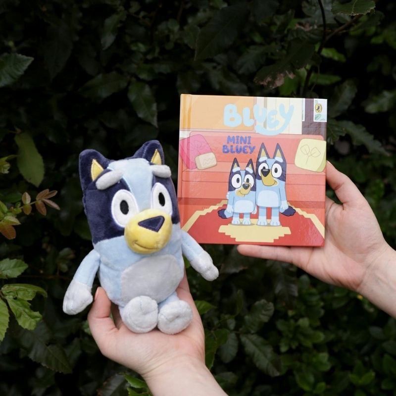 Mini Bluey Book and Toy Set