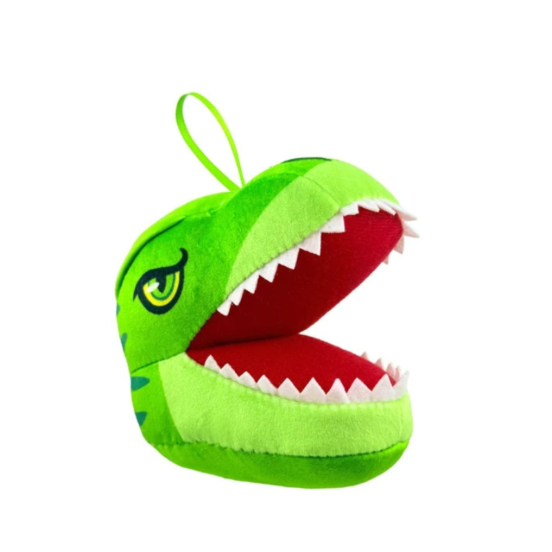 Miraball Surprises Dino Rex green plush dinosaur character