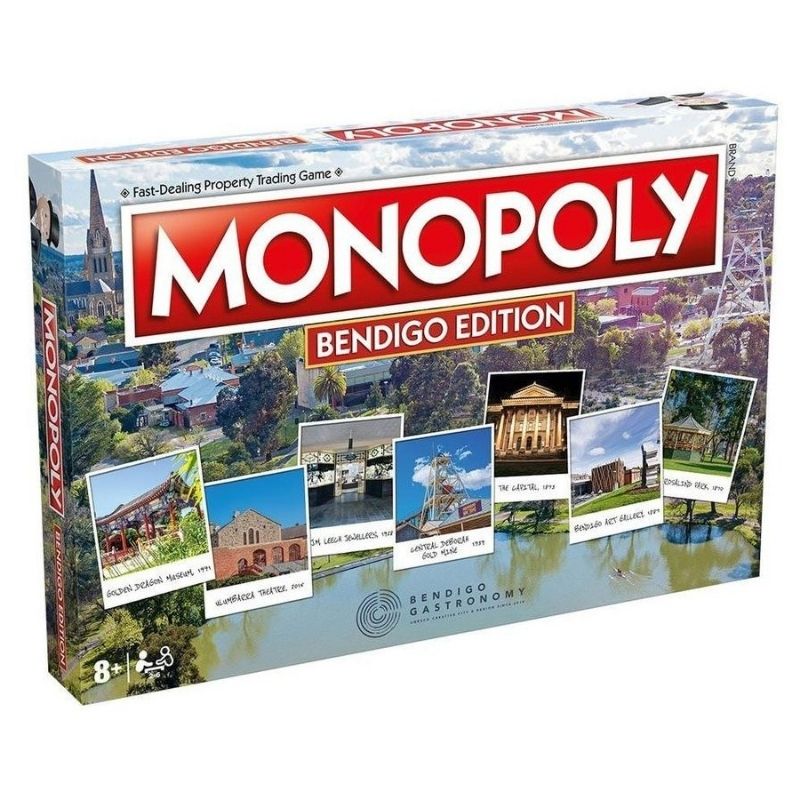 Monopoly-Bendigo Edition -Love Shack Giftware