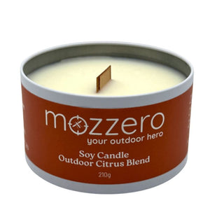 Mozzero Soy Candle – Outdoor Citrus Blend – Love Shack Giftware