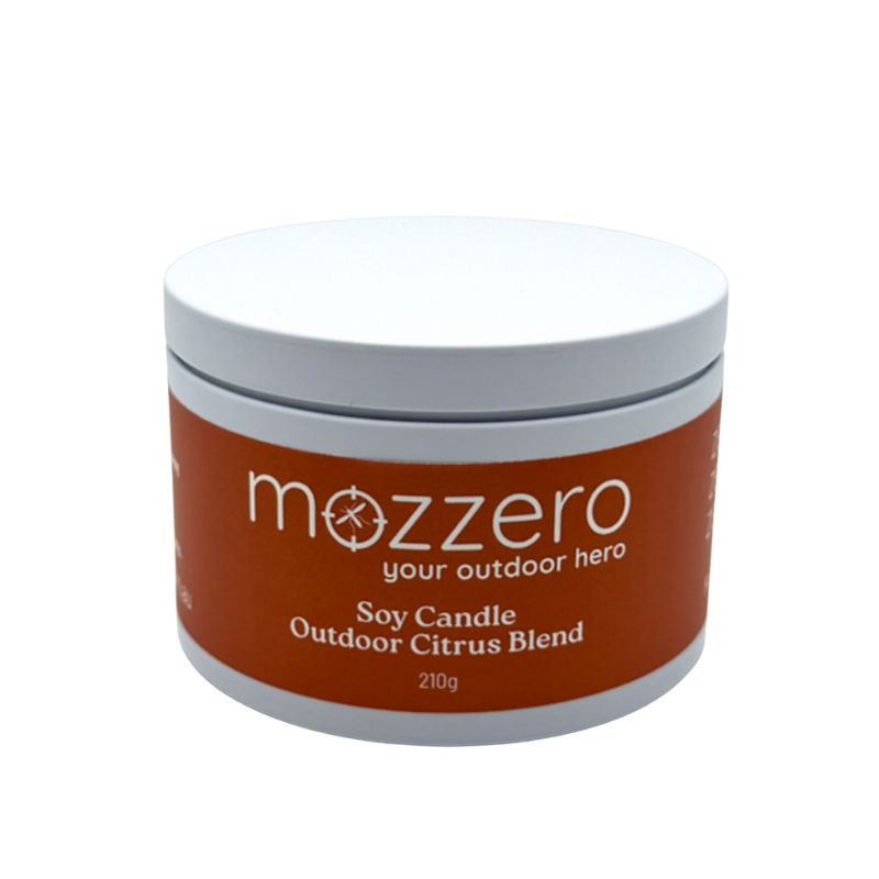 Mozzero Soy Candle – Outdoor Citrus Blend – Love Shack Giftware