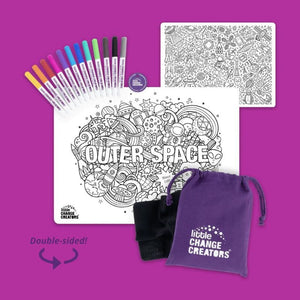 OUTER SPACE Re-FUN-able%E2%84%A2 Colouring Set 3 – Love Shack Giftware