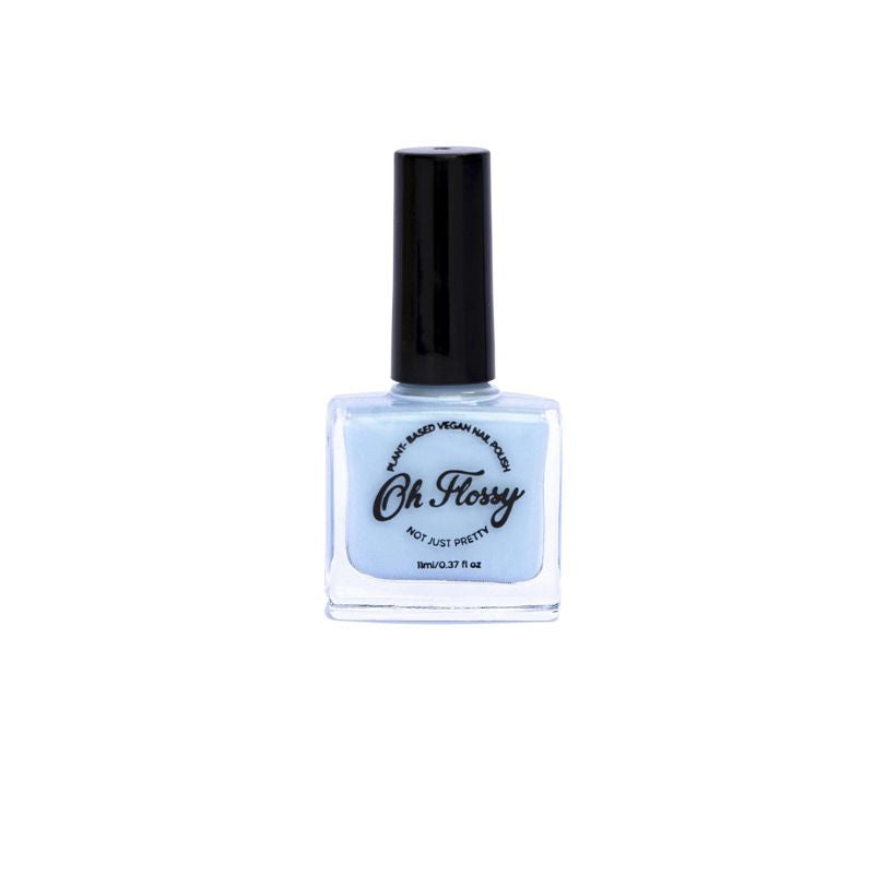 Oh Flossy Nail Polish – Cream Blue