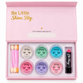 Oh Flossy Deluxe Make Up Set with five eyeshadows, pink blush, lipstick and applicators in gift box