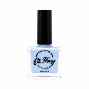 Oh Flossy Kids Nail Polish in Cream Blue