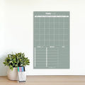 Organising Life Beautifully – Magnet Multi Planner with Weekly Planner, Meal Planner & Notes – Sage – Love Shack Gifware