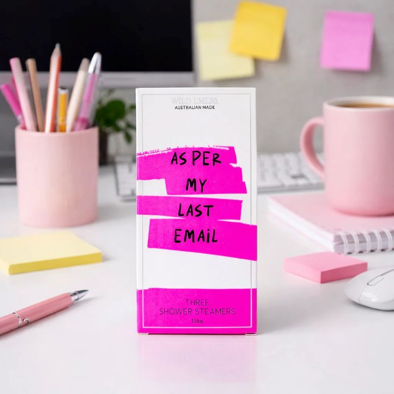 Wild Emery - As Per My Last Email Shower Steamer