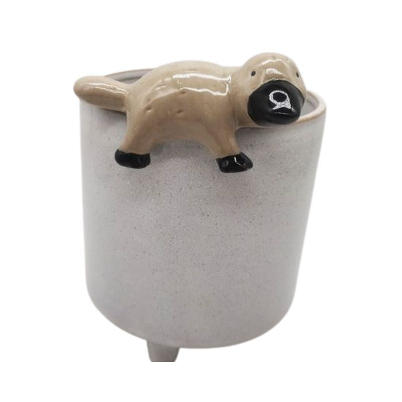 Platypus Pot Hanger Grey 9cm – Love Shack Giftware