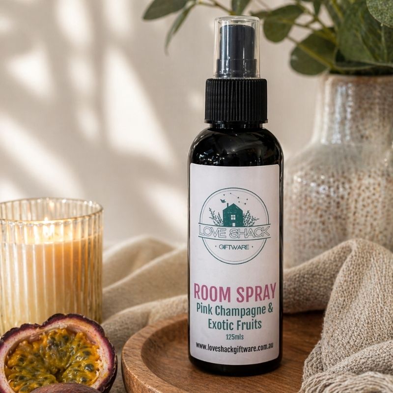 Love Shack Giftware - Pink Champagne & Exotic Fruits Room Spray