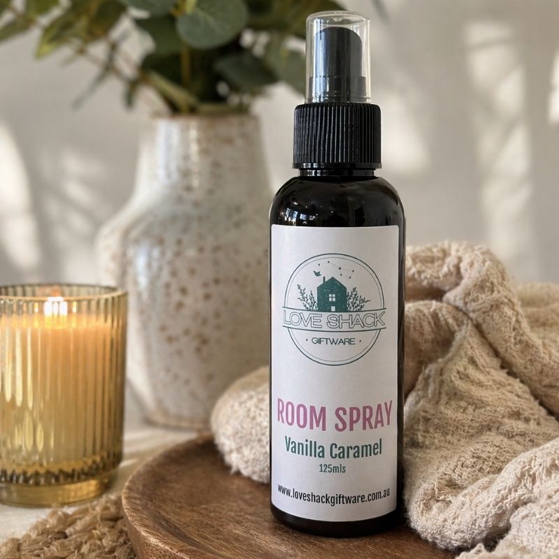 Love Shack Giftware - Vanilla Carmel Room Spray