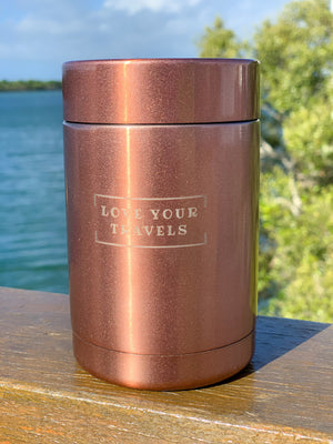 Rose Gold Insulated Can Bottle Holder – Love Shack Giftware