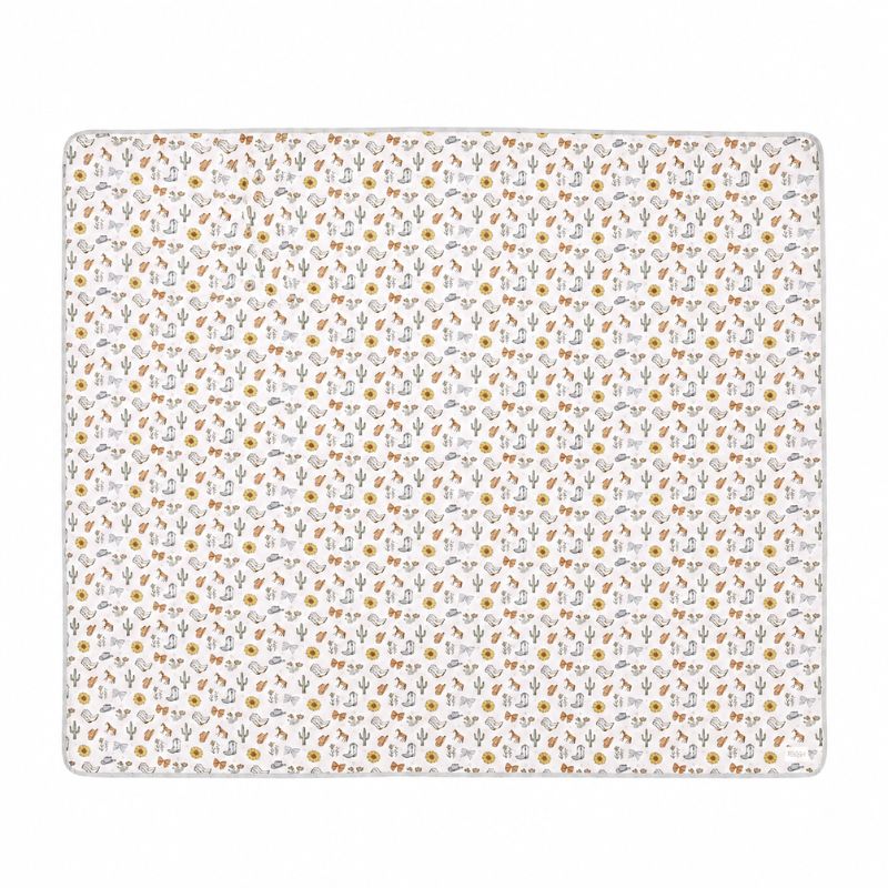 A Saddle & Bloom Picnic Rug, shown on a plain white background.