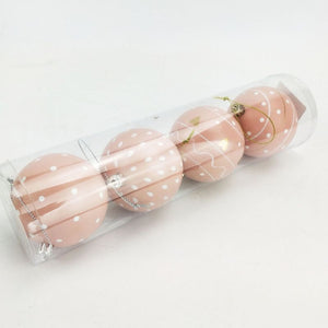 Scandi Baubles Hanging Decoration Pink – Love Shack Giftware