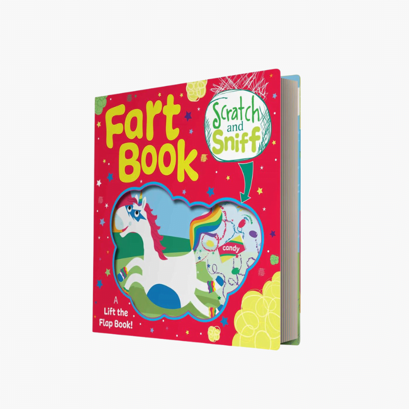 Scratch and Sniff Fart Book – Unicorn – Love Shack Giftware