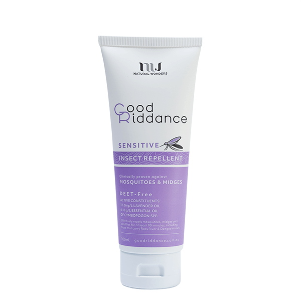 Good Riddance Repllent Good Riddance Sensitive Insect Repellent 100mL – Love Shack Giftware