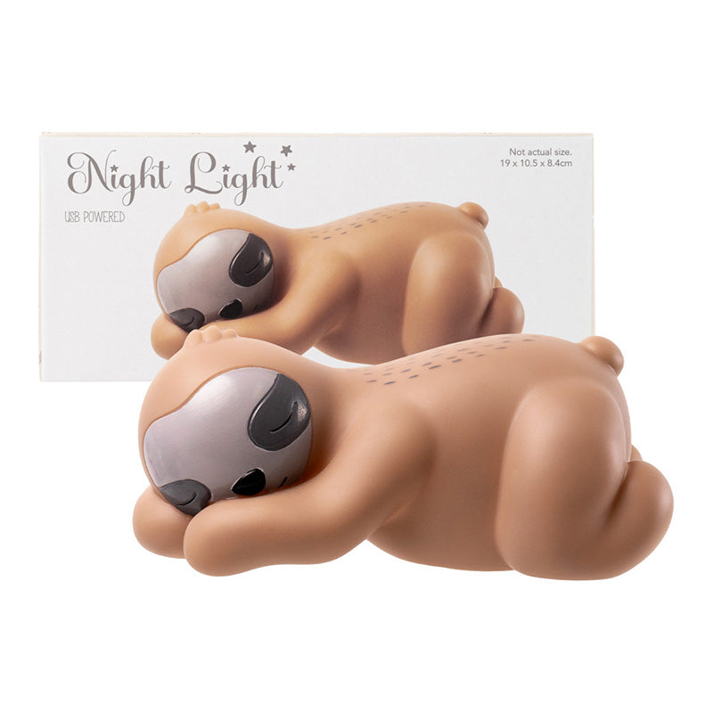 Sloth Night Light – Brown – Love Shack Giftware