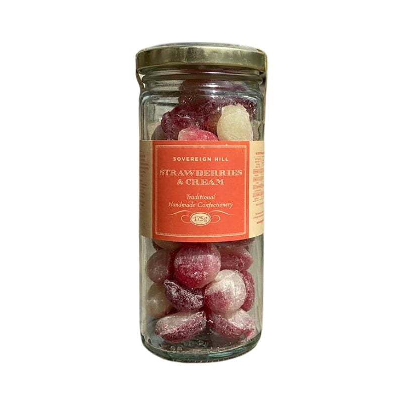 Sovereign Hill – Strawberries and Cream 175g – Love Shack Giftware