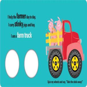 Spin Me! – Let’s Go, Stinky Trucks! – Love Shack Giftware