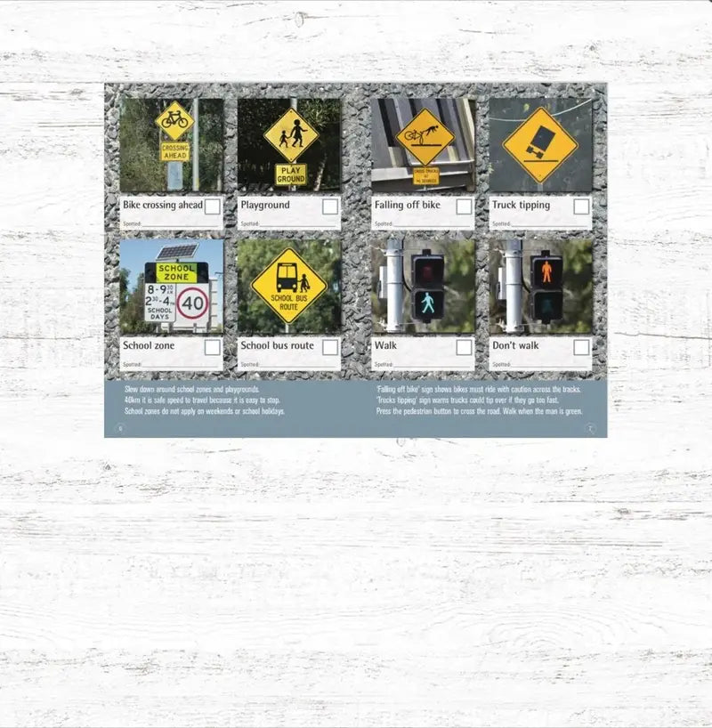 Spotto Books - Road Signs - Love Shack Giftware