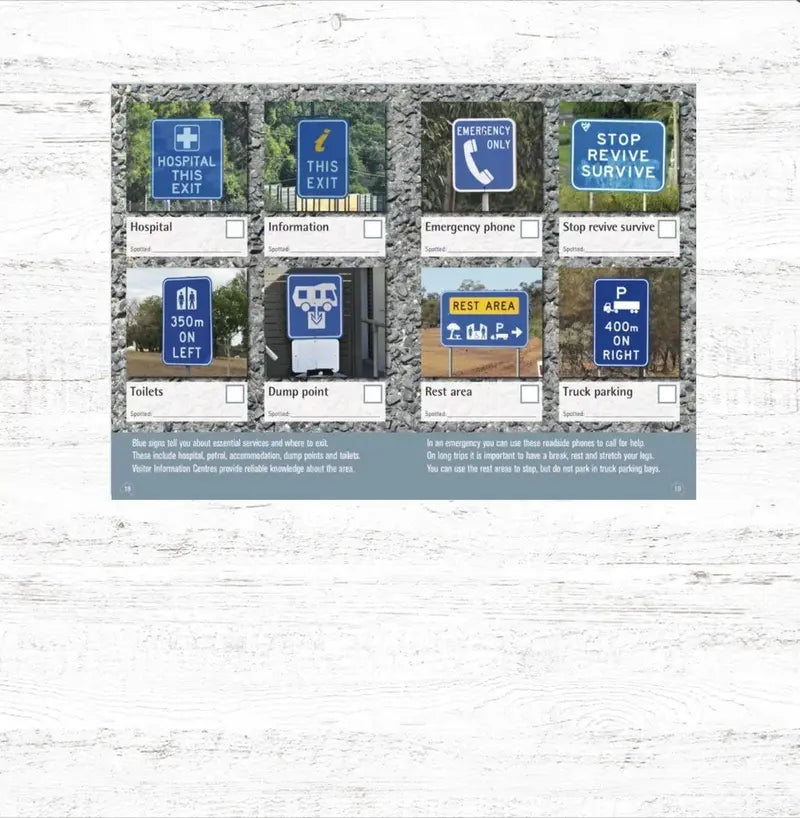 Spotto Books - Road Signs - Love Shack Giftware