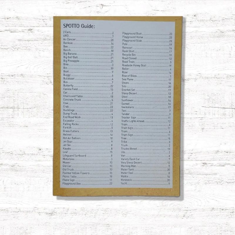 Spotto Classic Cover Book Guide - Love Shack Giftware